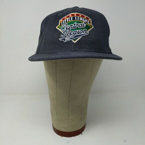 New Era 2002 Little League Central Regional Baseball Hat Cap SZ M / L Made USA - Picture 2 of 12